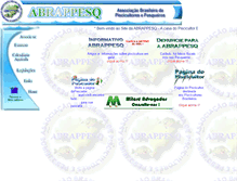 Tablet Screenshot of abrappesq.com.br